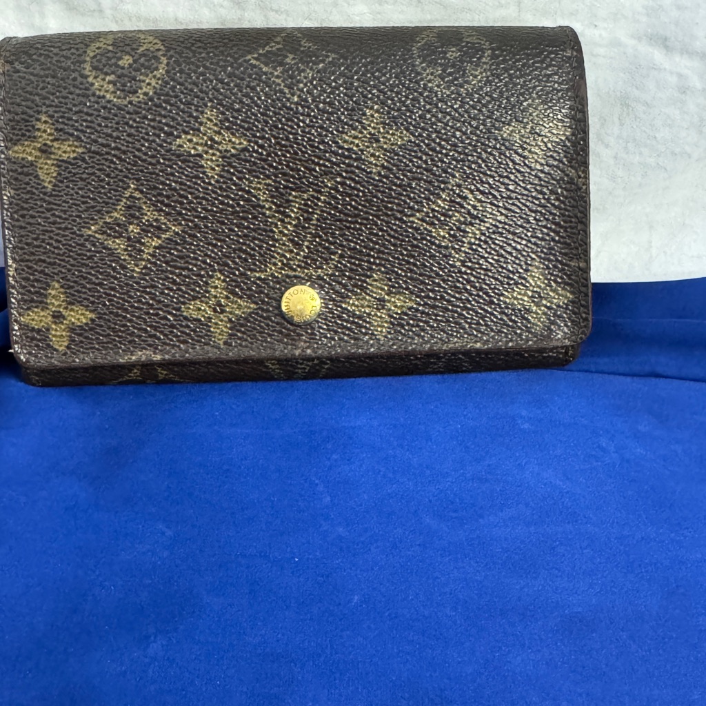 Lv Compact Snap Wallet Repaired By Concierge Cobbler Of Nyc.
